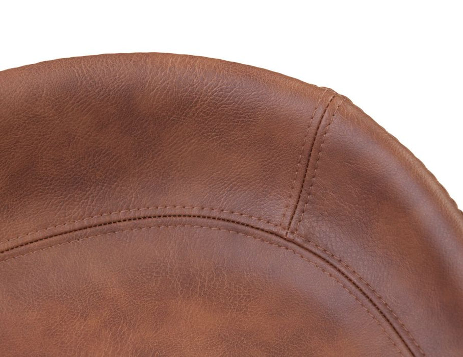 Kobe Stool - Natural - Vintage Tan Seat