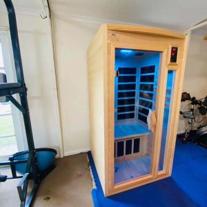 Kylin Carbon Infrared Sauna Room 1 Person KY-023LB Low EMF Version