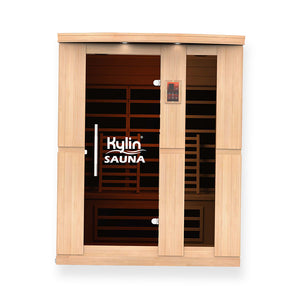 Kylin Superior Carbon Far Infrared Sauna Room 3 person - KY-033LW