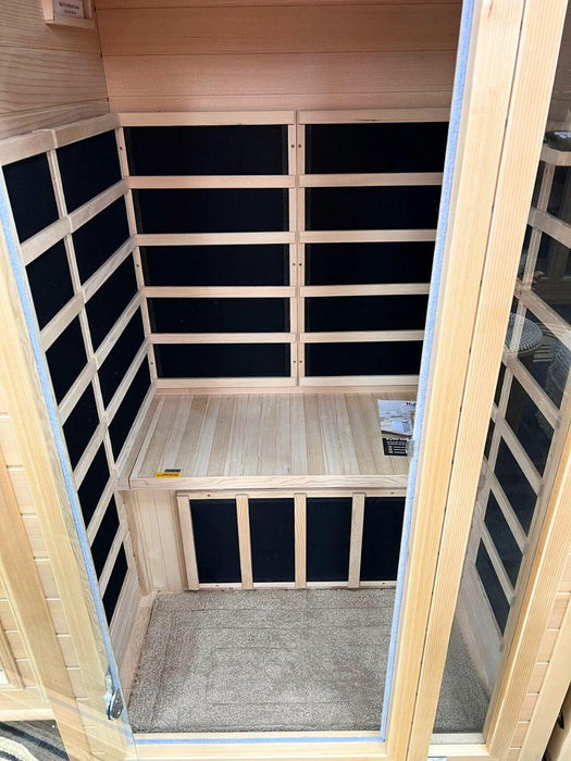 Kylin Ultra Low EMF Carbon Infrared Sauna 1 Person - K8107 Ultra Low EMF