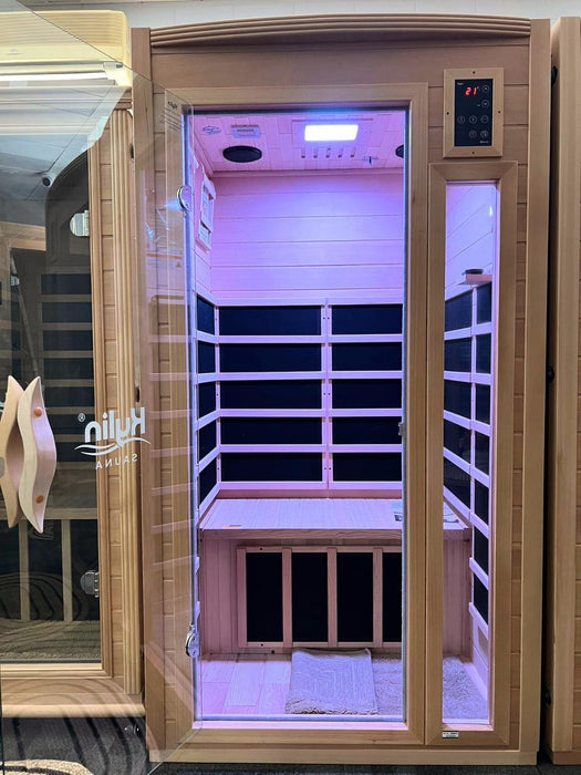 Kylin Ultra Low EMF Carbon Infrared Sauna 1 Person - K8107 Ultra Low EMF