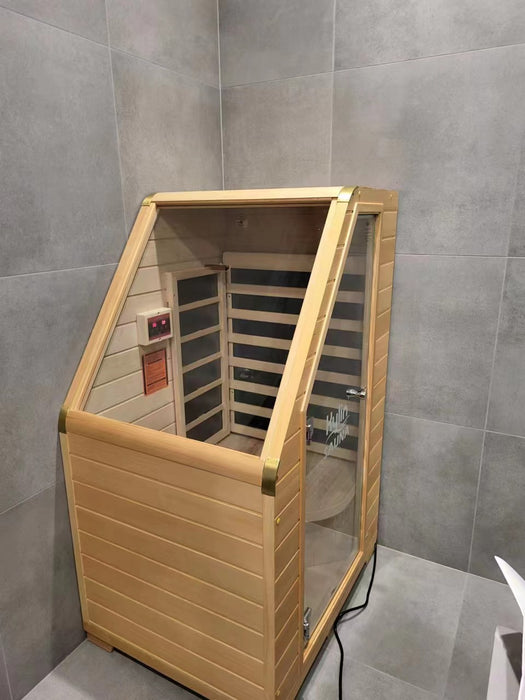 Kylin Compact Carbon Fibre Portable Sauna 1 Person Home Sauna Room KY-1D6