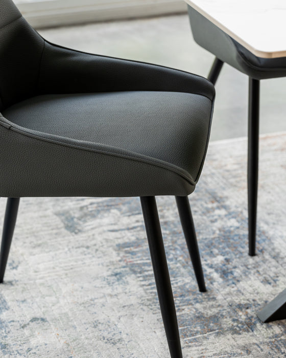 Ryan Dining Chair Charcoal (Set of 4)