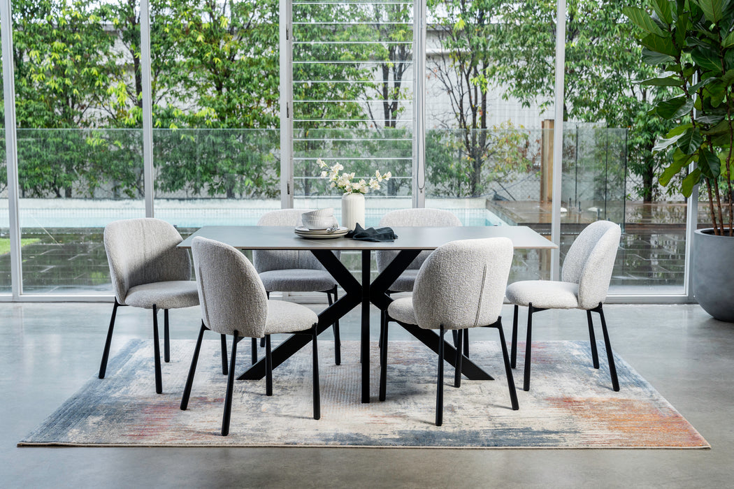 Liam Dining Table Bulgarian Grey