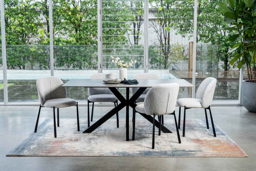 Liam Dining Table Bulgarian Grey