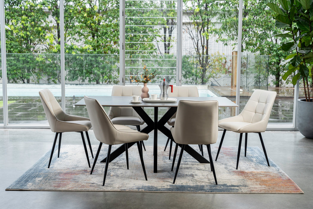 Liam Dining Table Bulgarian Grey