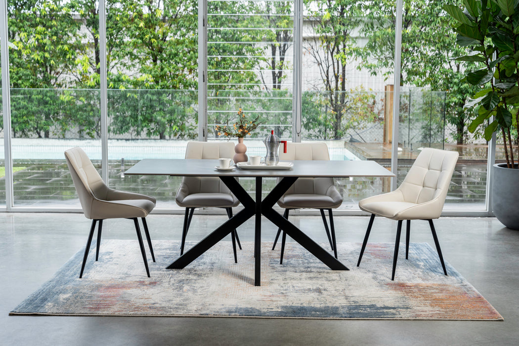 Liam Dining Table Bulgarian Grey