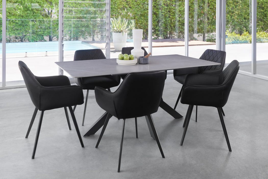 Liam Dining Table Bulgarian Grey