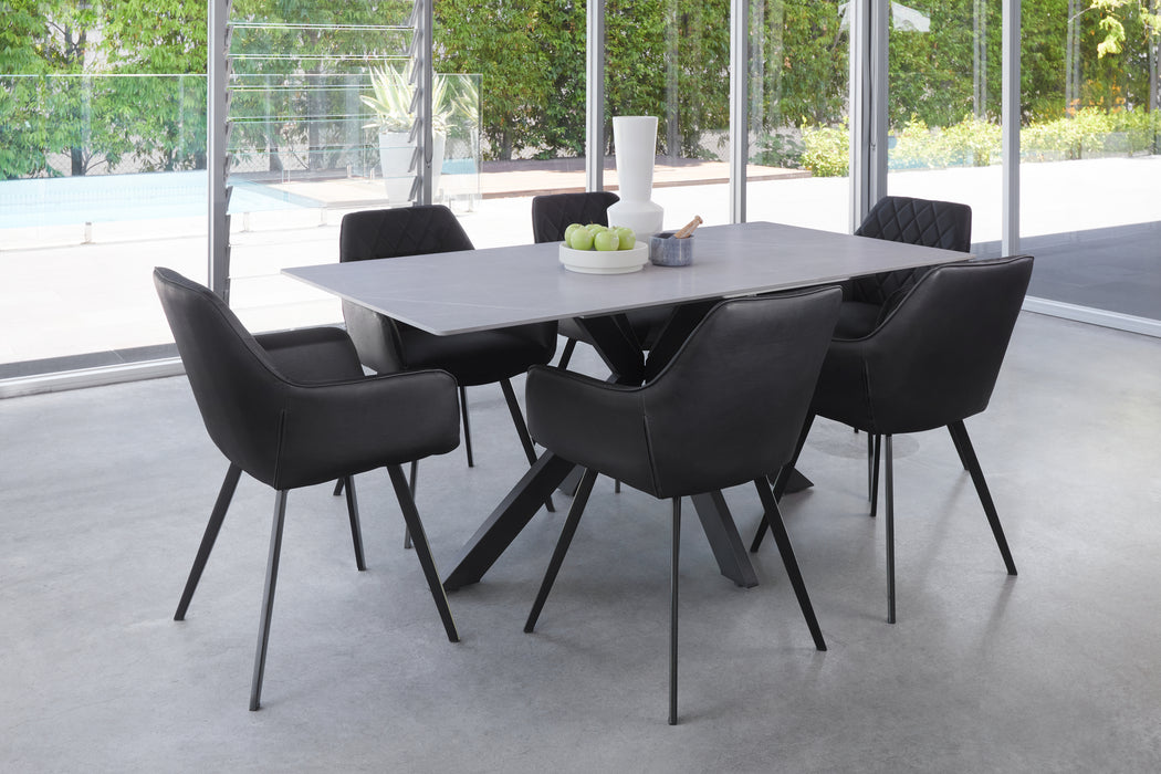 Liam Dining Table Bulgarian Grey