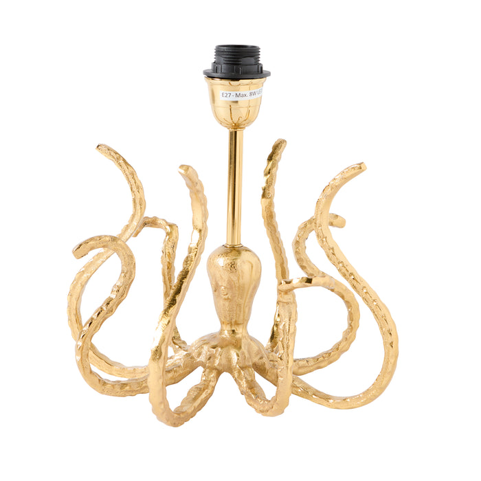 Octopus Lamp - Aluminium, 31cm H