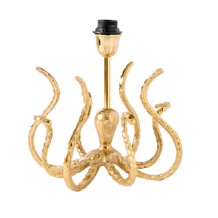 Octopus Lamp - Aluminium, 31cm H