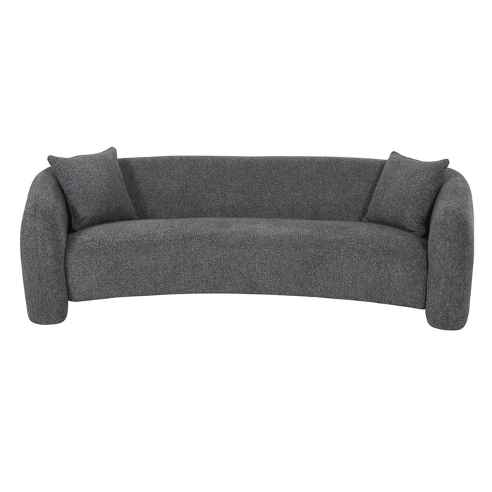 CLC10003-OLS 3 Seater Sofa - Coral Charcoal