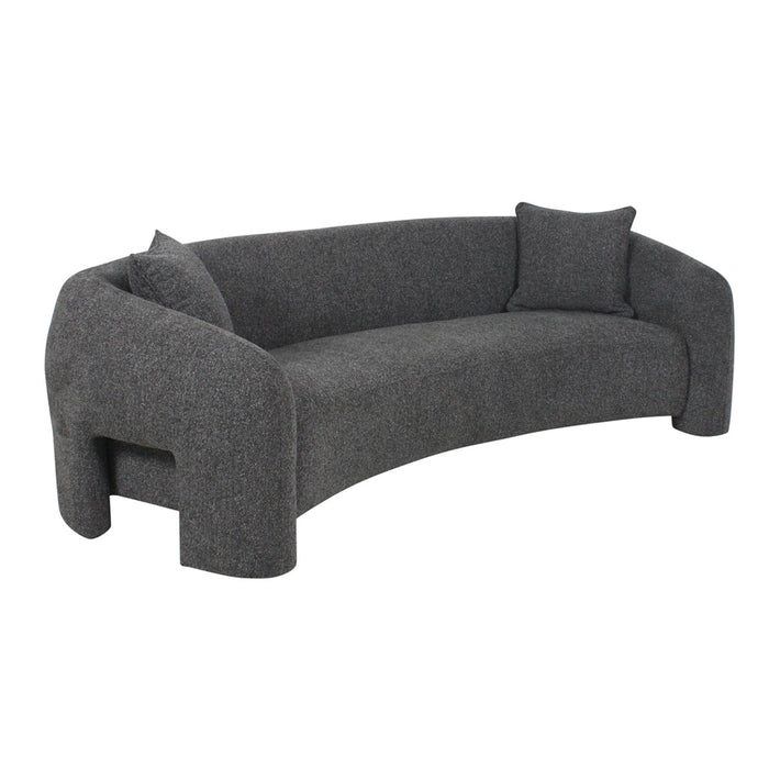 CLC10003-OLS 3 Seater Sofa - Coral Charcoal