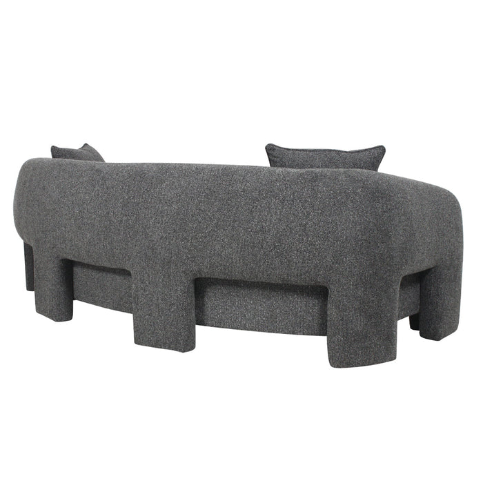 CLC10003-OLS 3 Seater Sofa - Coral Charcoal