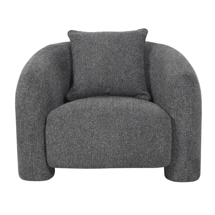 CLC10006-OLS Armchair - Coral Charcoal