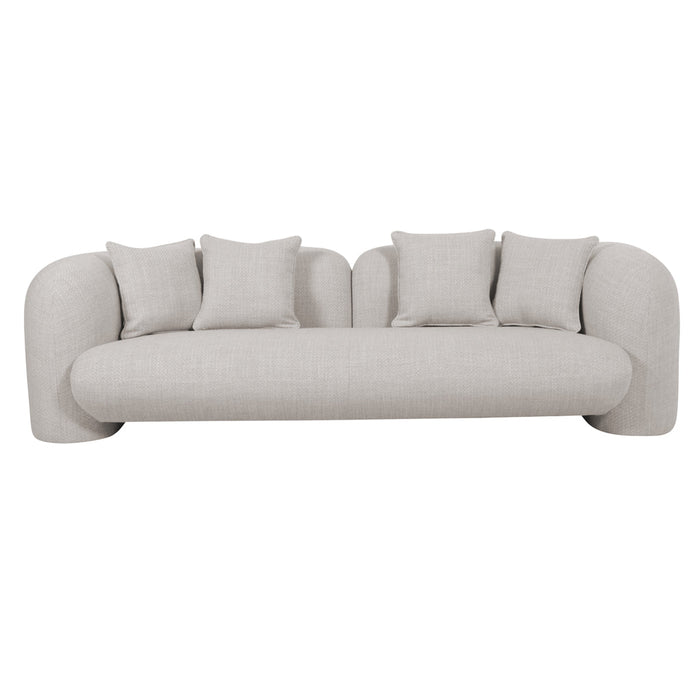 CLC10008-OLS 3 Seater Sofa - Beige Linen