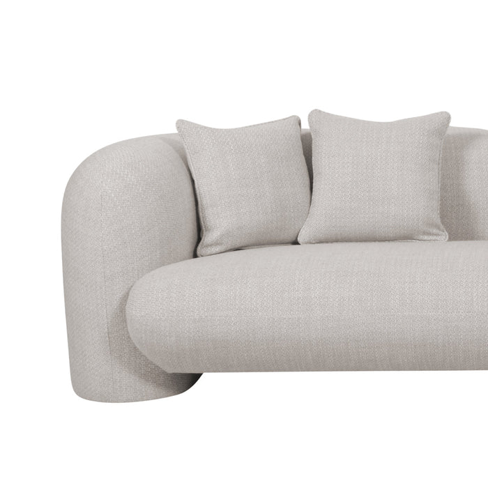 CLC10008-OLS 3 Seater Sofa - Beige Linen