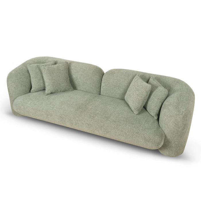 CLC10009-OLS 3 Seater Sofa - Coral Light Green