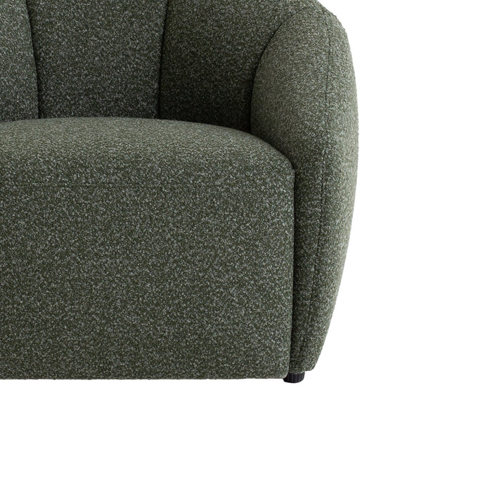 CLC10021-IG Fabric Armchair - Marsh Green