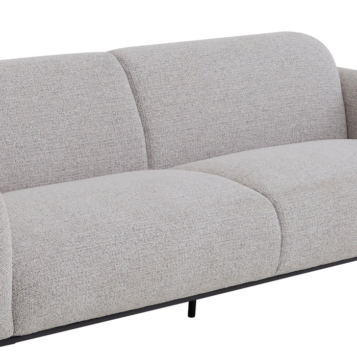 CLC10026-IG 3 Seater Fabric Sofa - Speckled Grey