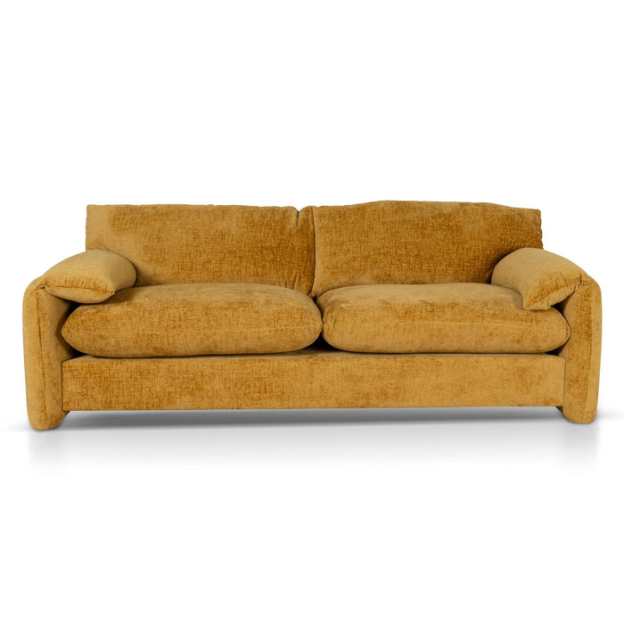 CLC10031-CA 3 Seater Fabric Sofa - Ochre