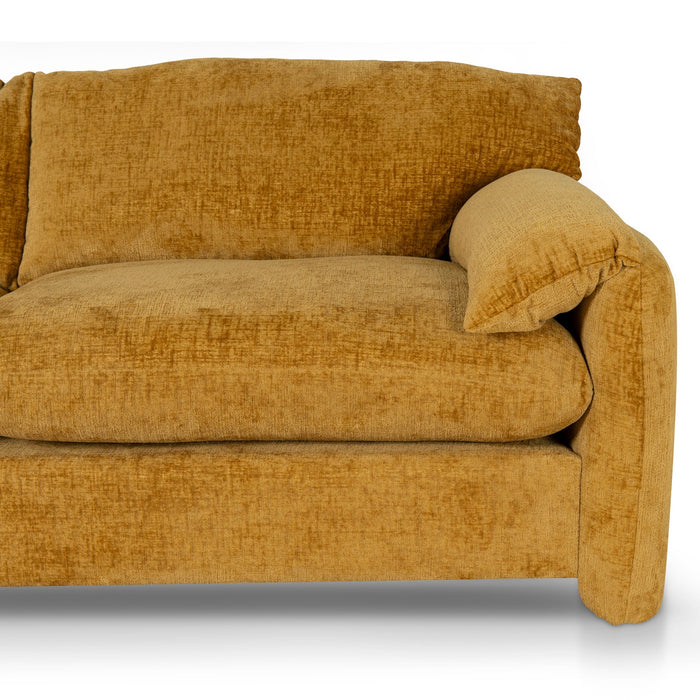 CLC10031-CA 3 Seater Fabric Sofa - Ochre