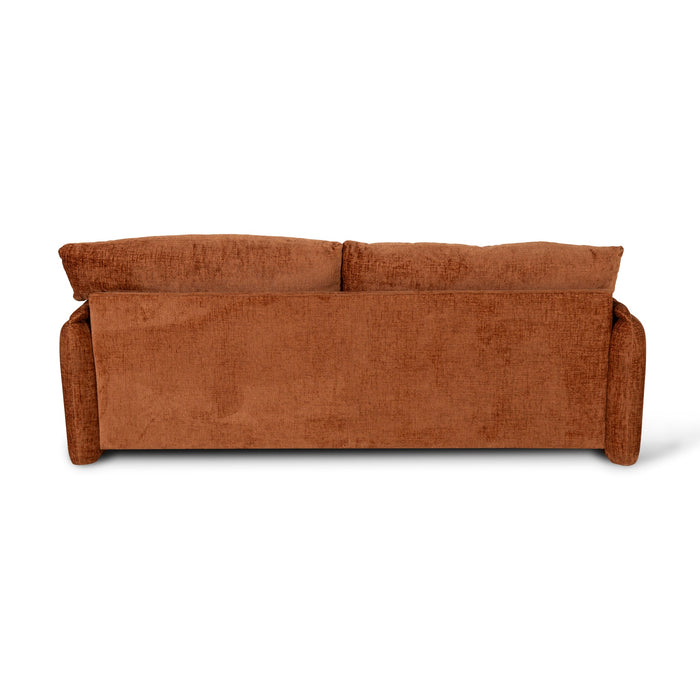 CLC10032-CA 3 Seater Fabric Sofa - Pumpkin