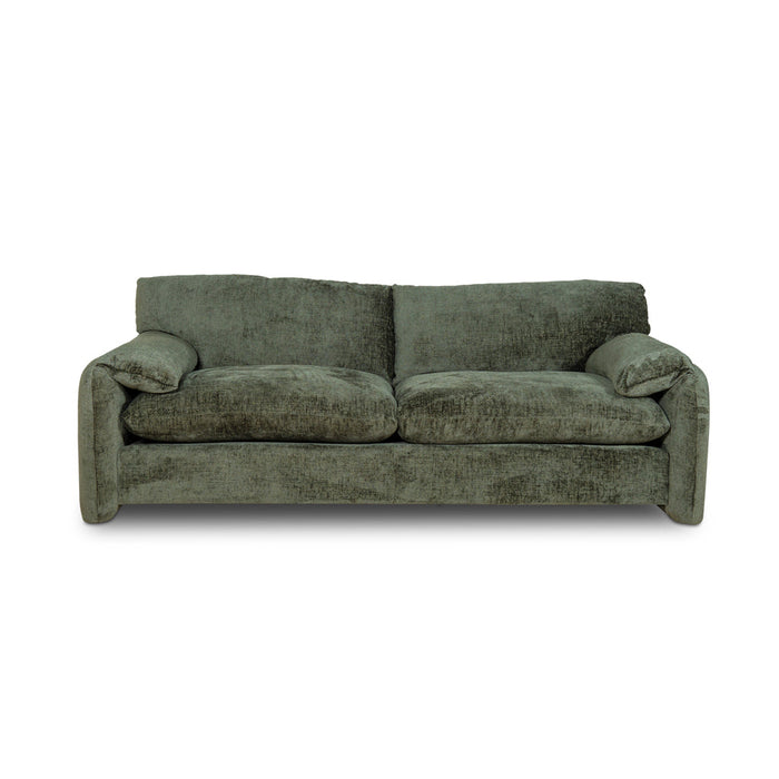 CLC10033-CA 3 Seater Fabric Sofa - Turtle Green