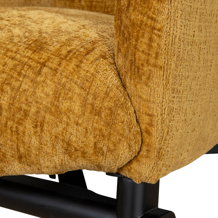 CLC10076-KJ Fabric Armchair - Ochre