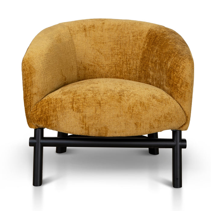 CLC10076-KJ Fabric Armchair - Ochre