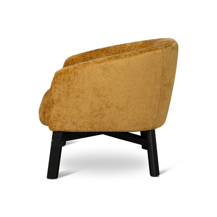 CLC10076-KJ Fabric Armchair - Ochre