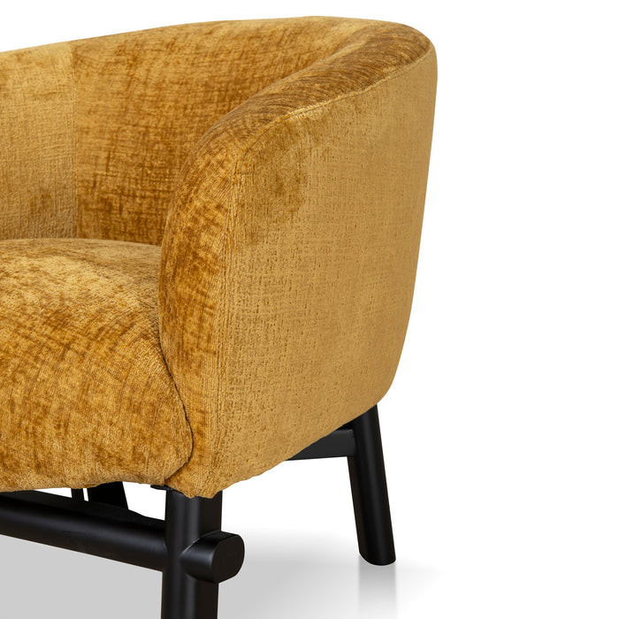 CLC10076-KJ Fabric Armchair - Ochre