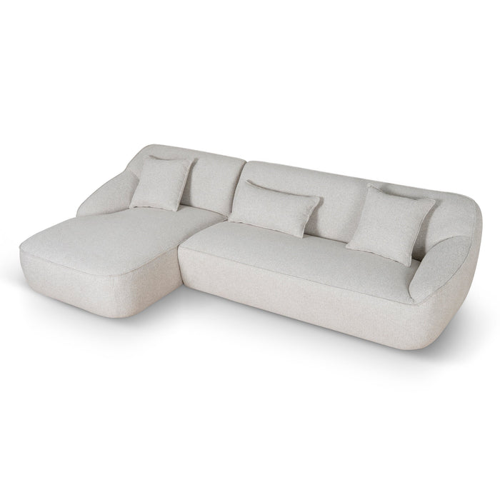 CLC10078-KJ Left Chaise Sofa - Coral Beige