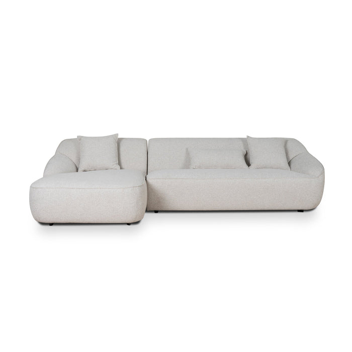 CLC10078-KJ Left Chaise Sofa - Coral Beige