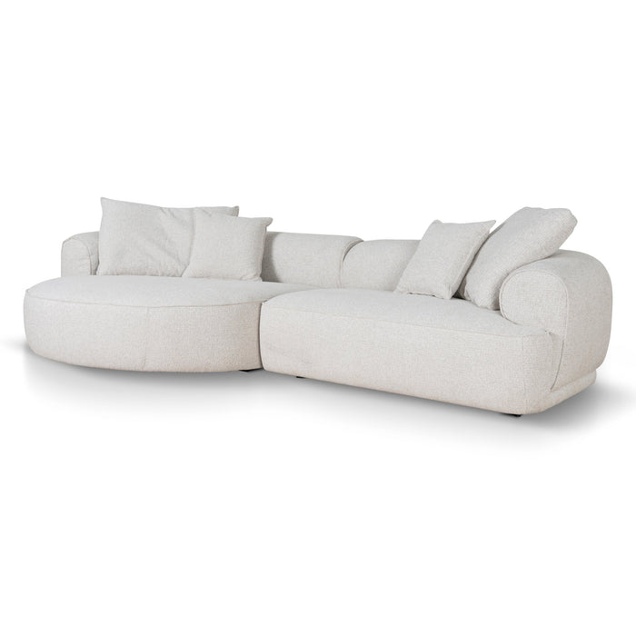 CLC10080-KJ Left Chaise Sofa - Coral Beige