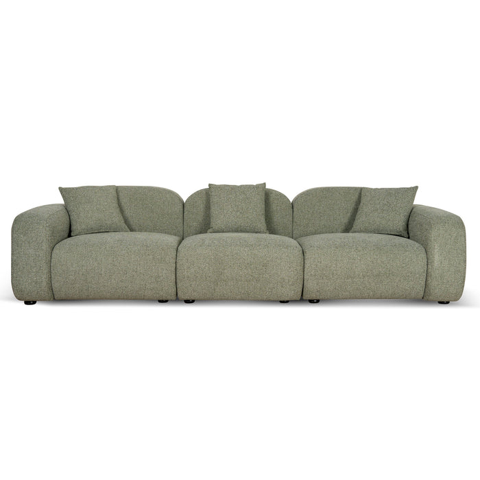 CLC10088-HS 4 Seater Sofa - Coral Light Green