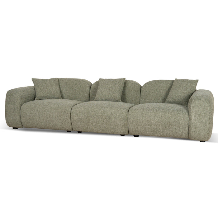 CLC10088-HS 4 Seater Sofa - Coral Light Green