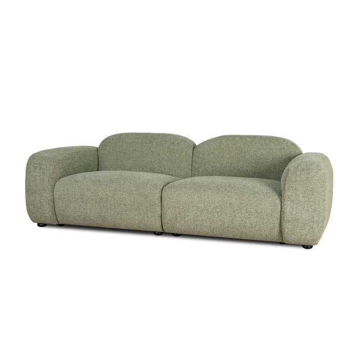 CLC10089-HS 3 Seater Sofa - Coral Light Green