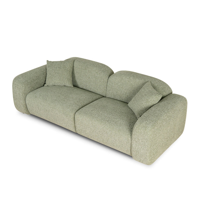 CLC10089-HS 3 Seater Sofa - Coral Light Green