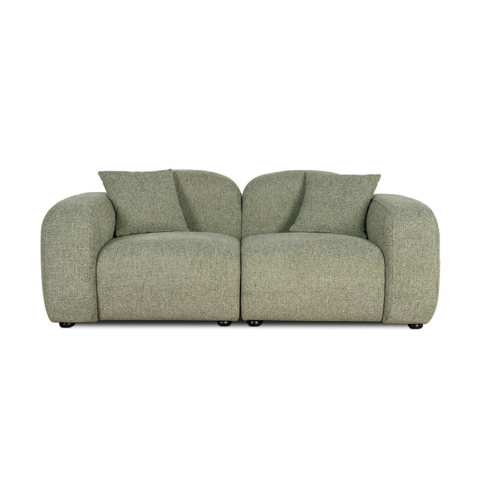 CLC10090-HS 2 Seater Sofa - Coral Light Green