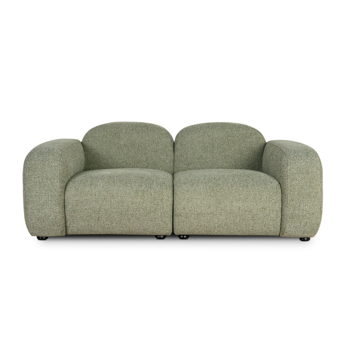 CLC10090-HS 2 Seater Sofa - Coral Light Green