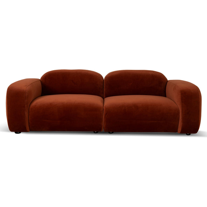 CLC10093-HS 3 Seater Sofa - Rustic Orange