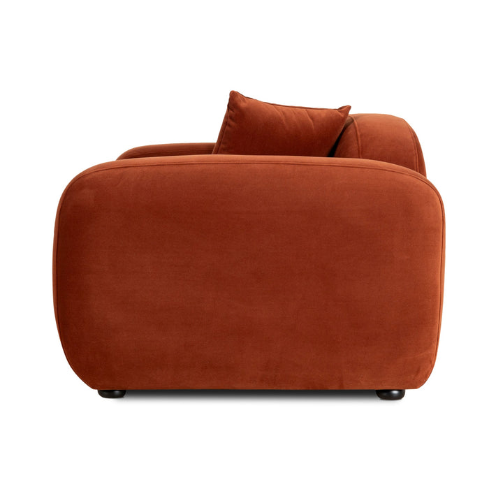 CLC10094-HS 2 Seater Sofa - Rustic Orange