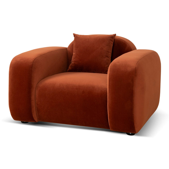 CLC10095-HS Armchair - Rustic Orange