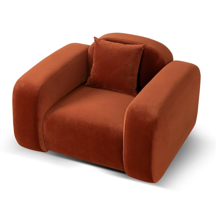 CLC10095-HS Armchair - Rustic Orange