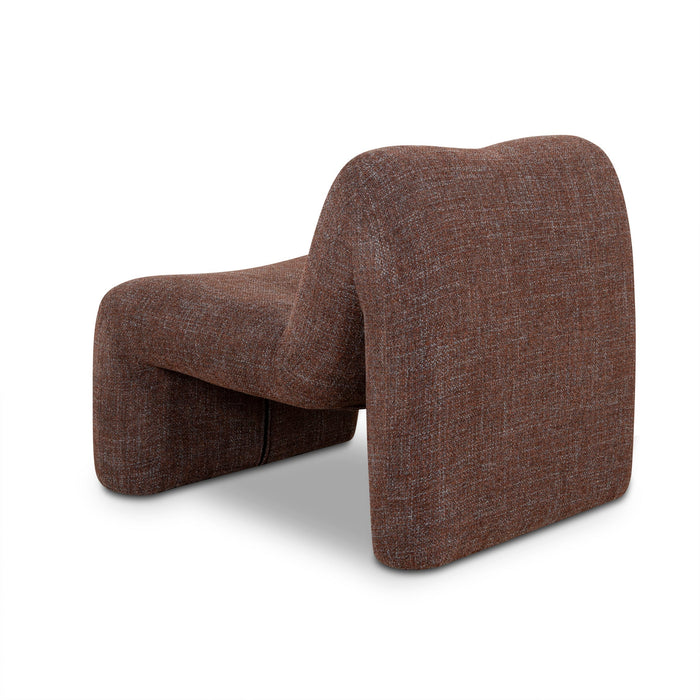 CLC10103-CA Fabric Lounge Chair - Moss Brown