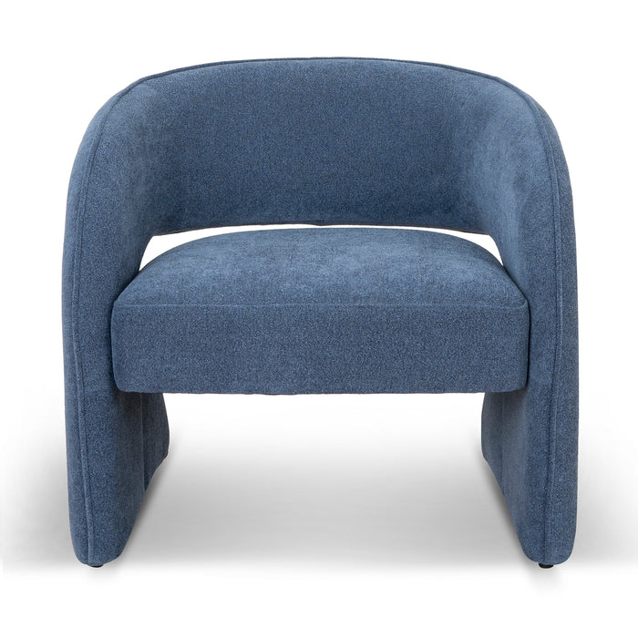 CLC10104-KSO Fabric Armchair - Navy Blue