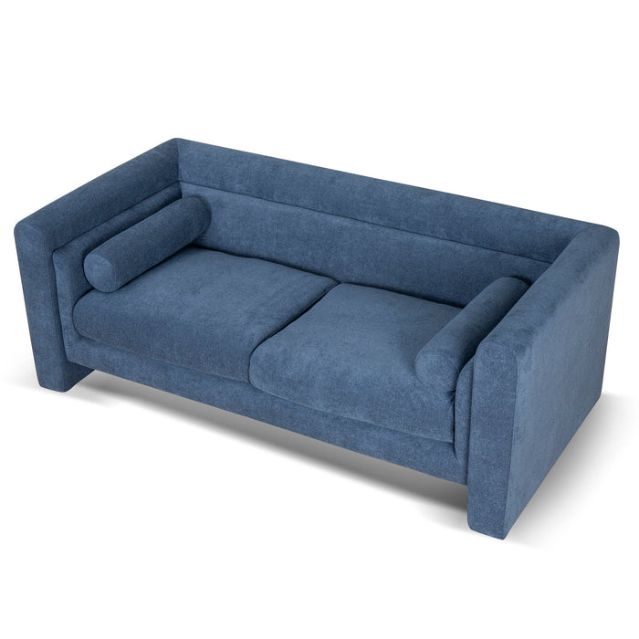 CLC10110-KSO 2 Seater Fabric Sofa - Navy Blue