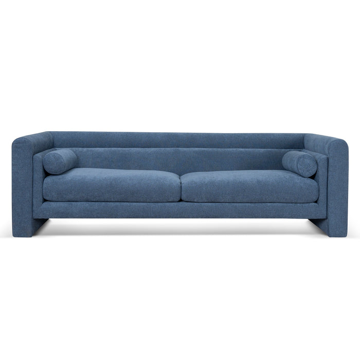 CLC1011-KSO 3 Seater Fabric Sofa - Navy Blue