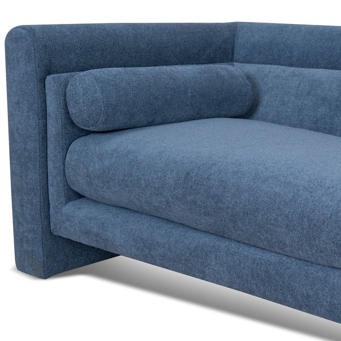 CLC1011-KSO 3 Seater Fabric Sofa - Navy Blue